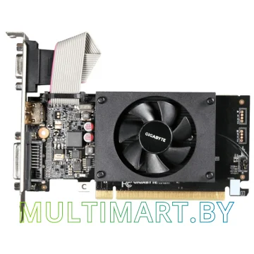Видеокарта Gigabyte GeForce GT 710 2GB DDR3 (GV-N710D3-2GL Rev2.0)